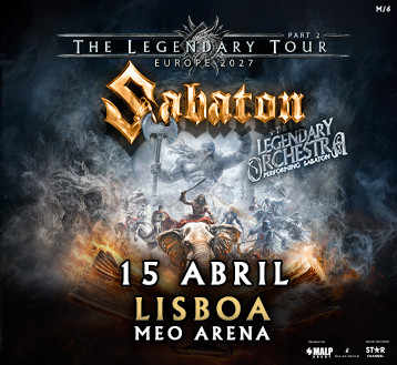 SABATON | THE LEGENDARY TOUR 
